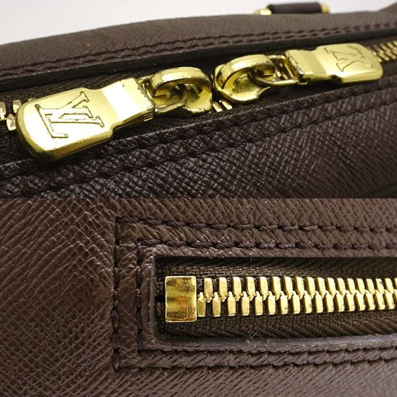 Louis Vuitton Damier Brera Ebene Handbag Brown - Picture 6 of 8